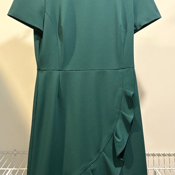 Make me an offer! Calvin Klein Dress Green Size 10 - Picture 2 of 4